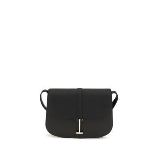 Black Calf Leather Bos Taurus Shoulder Bag