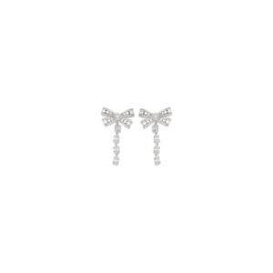Silver Brass Earrings