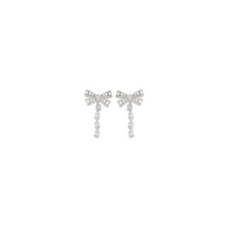 Silver Brass Earrings