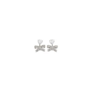 Silver Brass Earrings