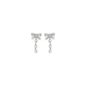 Silver Brass Earrings