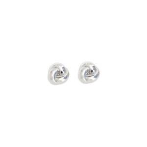 Silver Brass Earrings