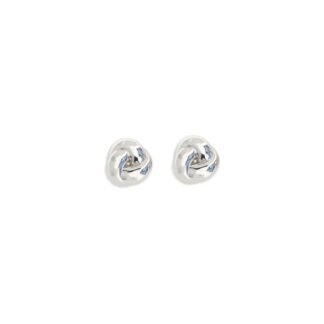 Silver Brass Earrings