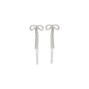 Silver Brass Earrings