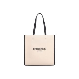 Beige Canvas Tote Bag
