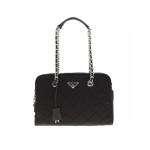 Black Nylon Shoulder Bag