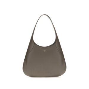 Gray Calf Leather Bos Taurus Handbag