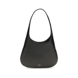 Black Calf Leather Bos Taurus Shoulder Bag
