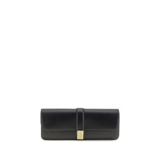 Black Calf Leather Bos Taurus Clutch Bag