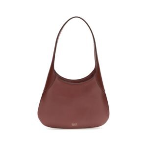 Bordeaux Calf Leather Bos Taurus Shoulder Bag
