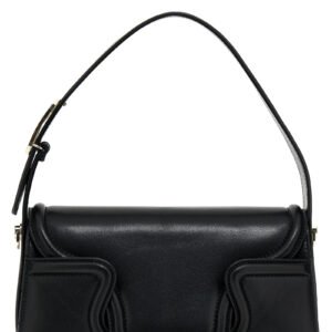 Black Leather Shoulder Bag