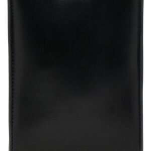 Black Calfskin Crossbody Bag
