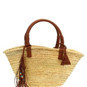 Brown Marabou Handbag