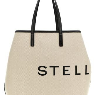 Beige Cotton Tote Bag