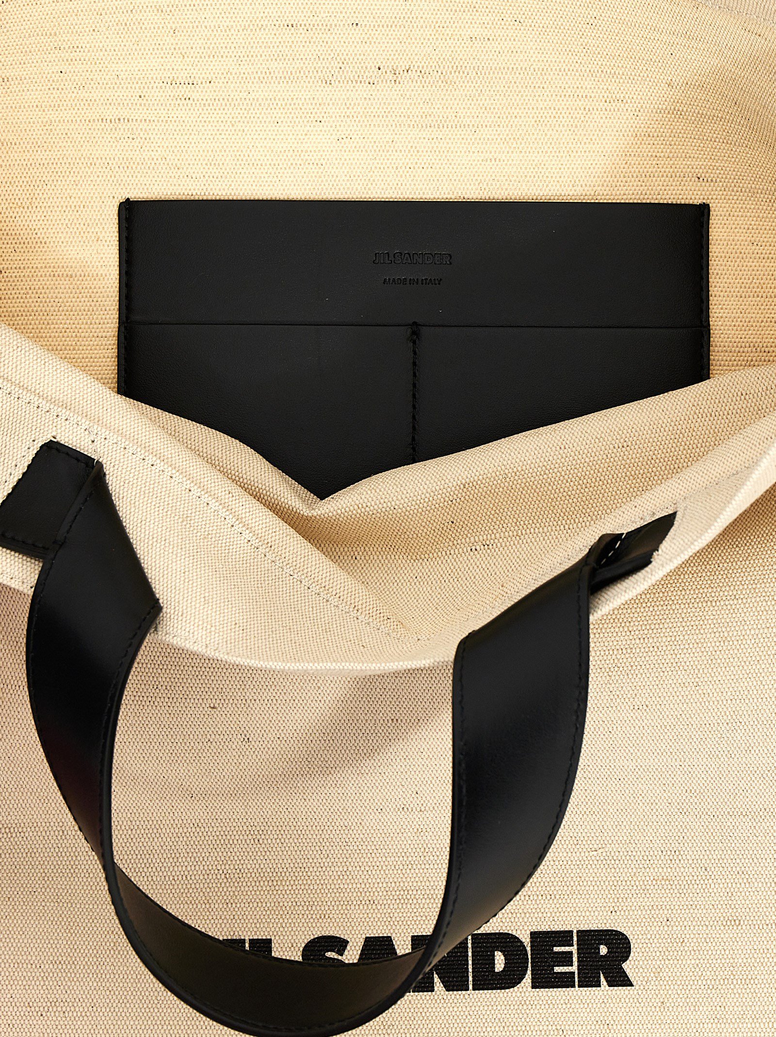 Bicolor Jute Tote Bag - Image 4