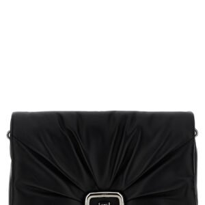 Black Leather Shoulder Bag