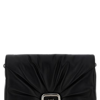 Black Leather Shoulder Bag