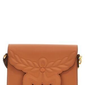 Brown Calfskin Crossbody Bag