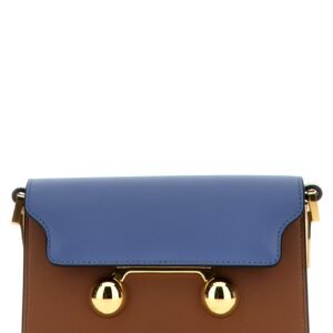 Multicolor Calfskin Shoulder Bag