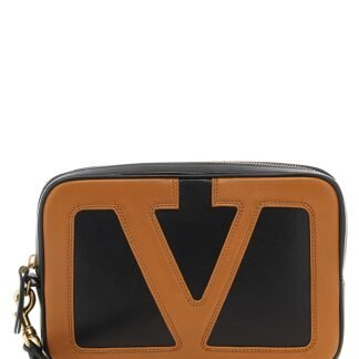 Multicolor Lamb Leather Clutch Bag