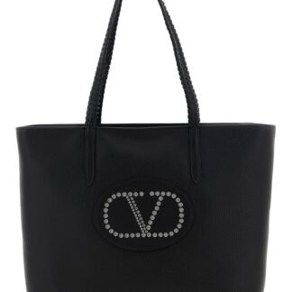 Black Calfskin Tote Bag
