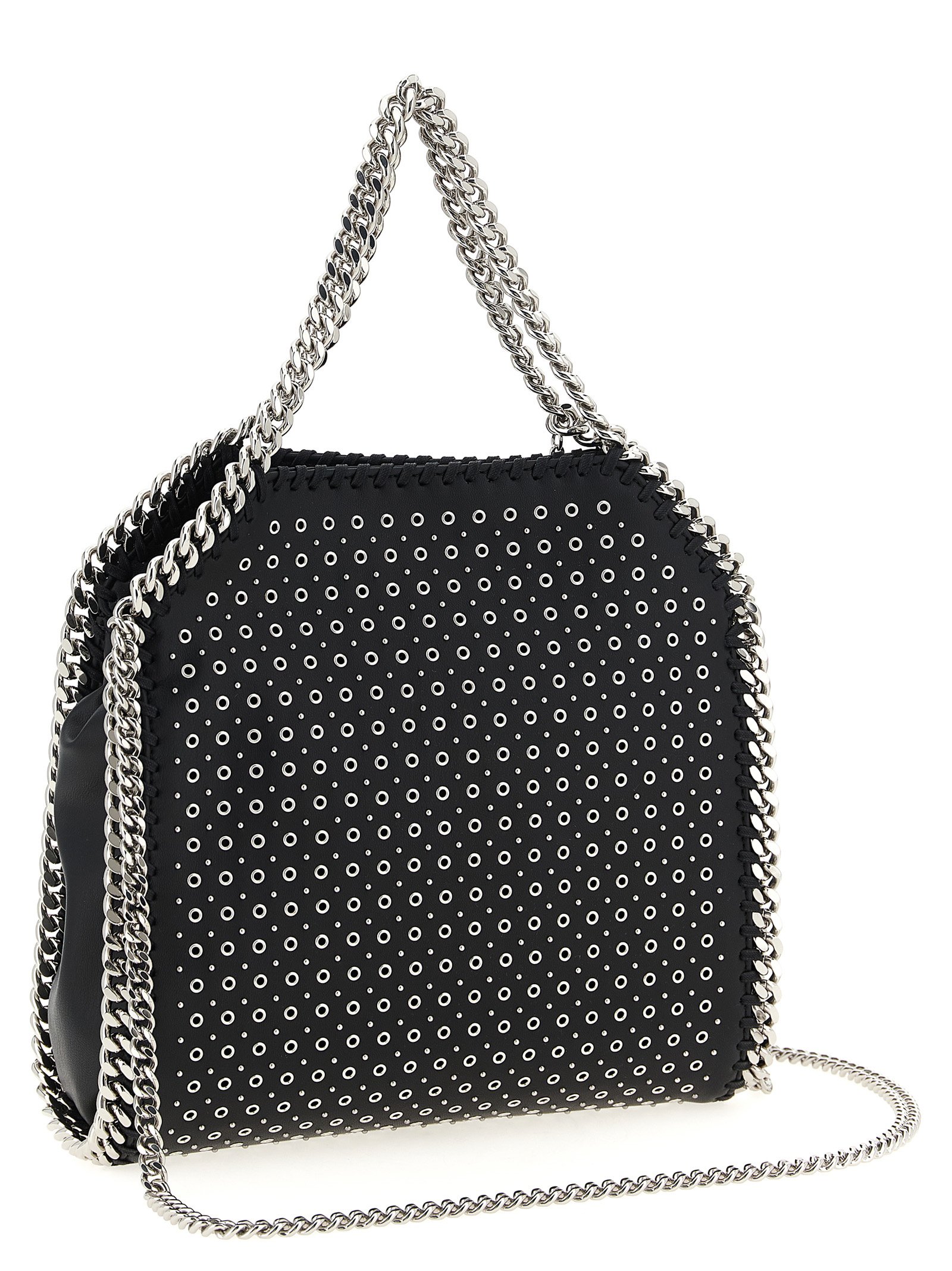 Black Polyester Handbag - Image 2