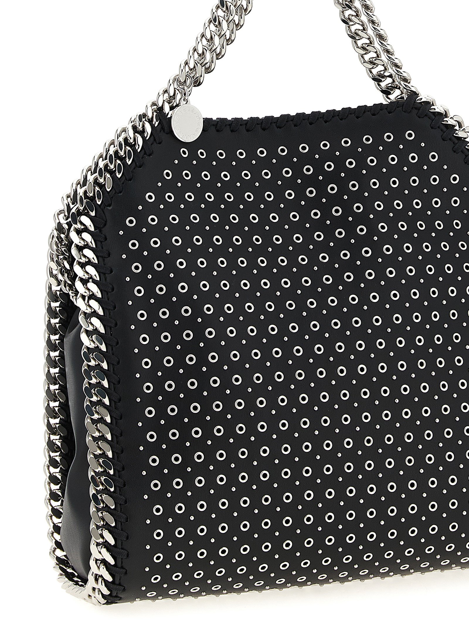 Black Polyester Handbag - Image 3