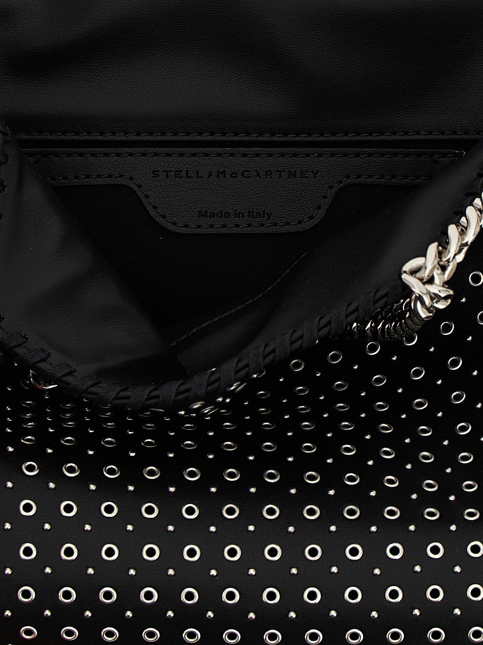 Black Polyester Handbag - Image 4