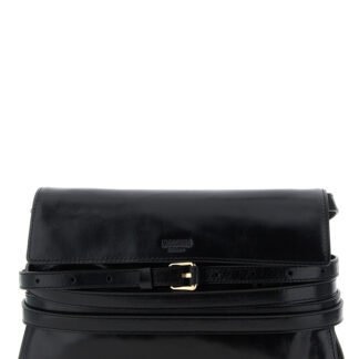 Black Leather Crossbody Bag