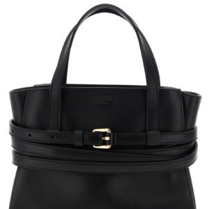 Black Polyester Handbag