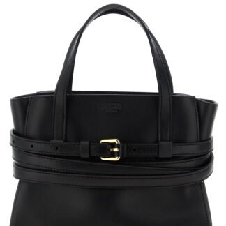 Black Polyester Handbag