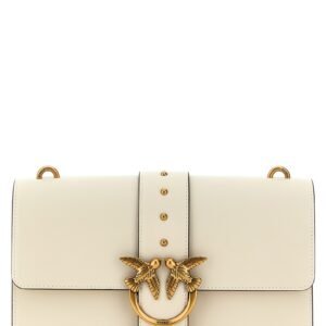 White Goatskin Crossbody Bag