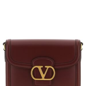 Bordeaux Calfskin Crossbody Bag