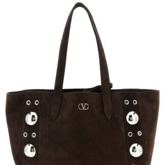 Brown Cowhide Tote Bag