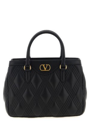 Black Lamb Leather Handbag