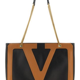 Brown Lamb Leather Tote Bag