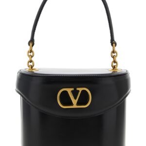 Black Calfskin Crossbody Bag