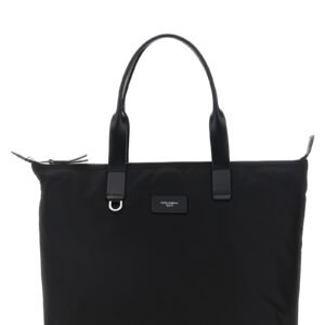 Black Polyamide Tote Bag