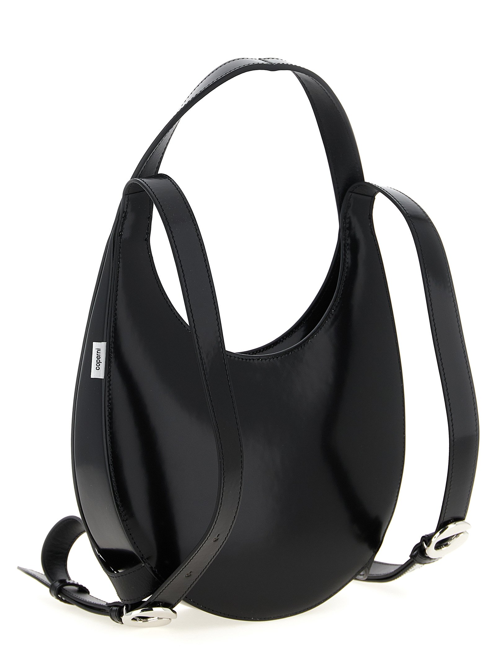 Black Cowhide Backpack - Image 2