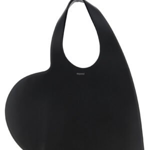 Black Cowhide Shoulder Bag