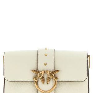 White Goatskin Crossbody Bag
