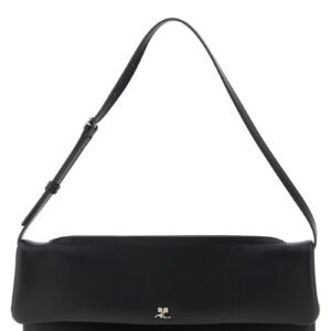 Black Cowhide Clutch Bag