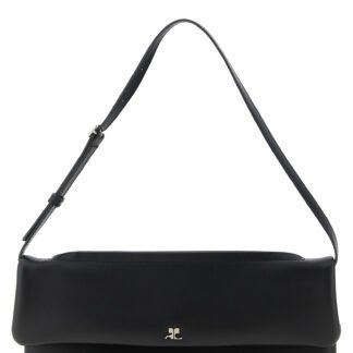 Black Cowhide Clutch Bag