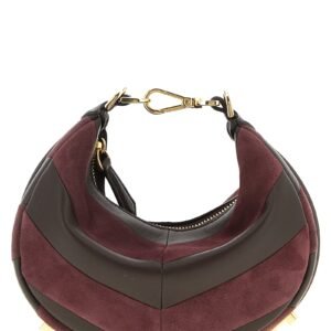 Multicolor Lamb Leather Handbag
