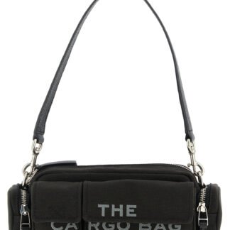 Black Cotton Shoulder Bag