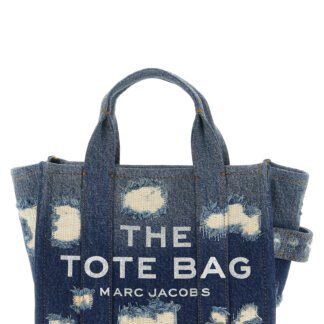 Blue Cotton Tote Bag