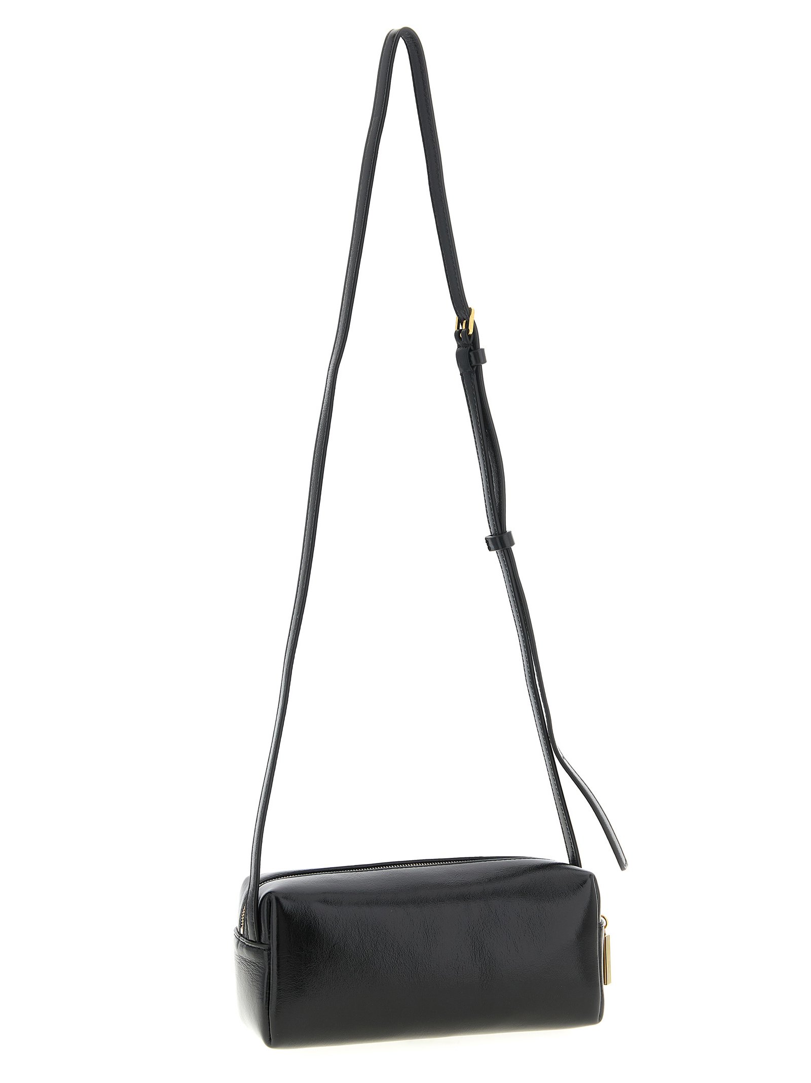 Black Calfskin Crossbody Bag - Image 2