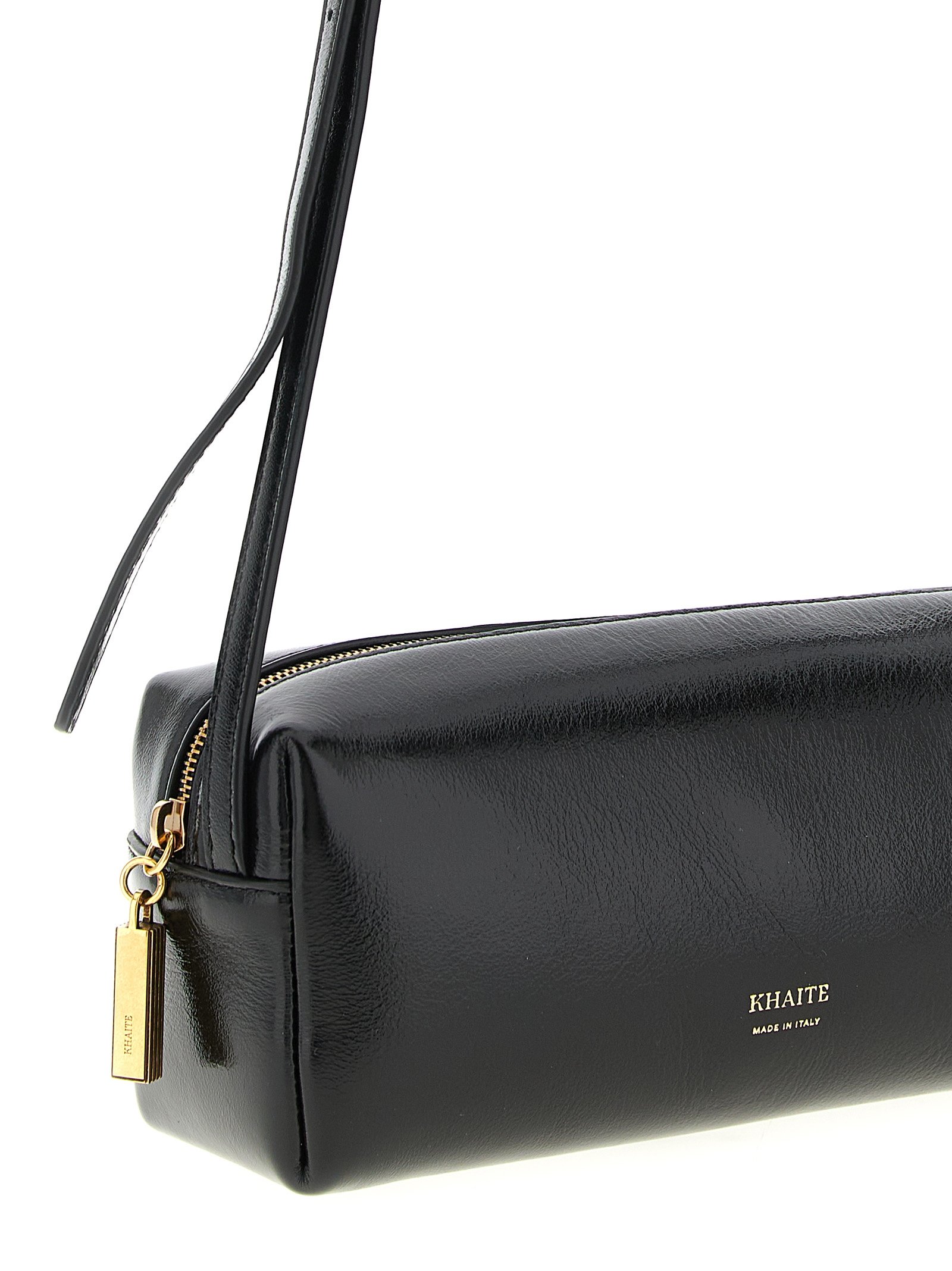 Black Calfskin Crossbody Bag - Image 3