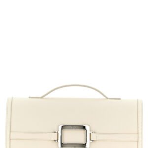 White Calfskin Clutch Bag