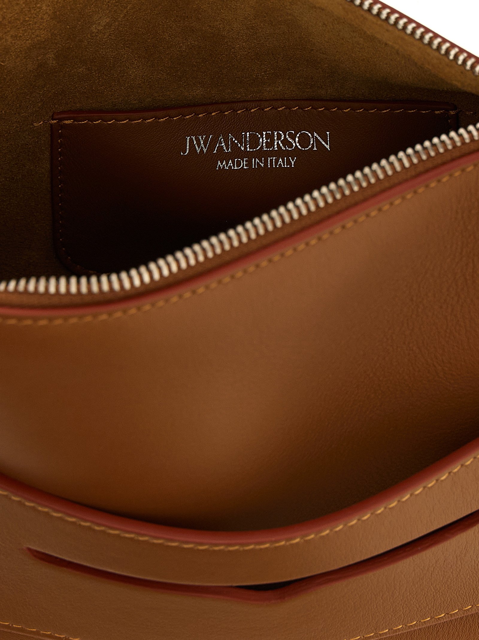 Brown Calfskin Shoulder Bag - Image 4